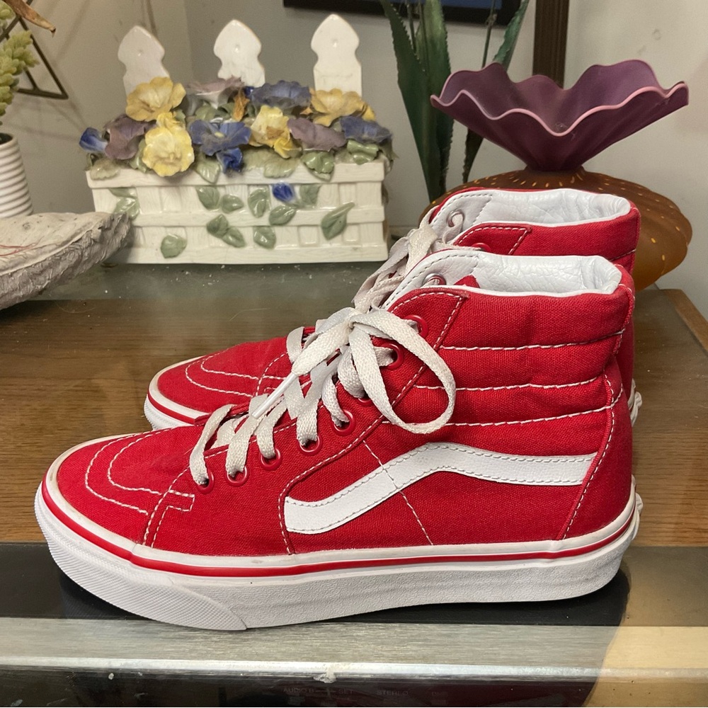 VANS KIDS BOYS HI SKATE SHOES SZ 4.5 - Picture 3 of 7